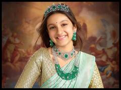 Sitara Ghattamaneni Photos : బంగారు బొమ్మలా ఉన్న ఘట్టమనేని లిటిల్ ప్రిన్సెస్!