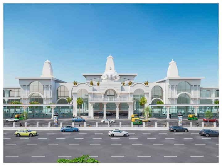 From Gorakhpur, PM Modi will travel to his constituency, Varanasi, where he will inaugurate and lay the foundation stones of multiple key projects. The PM will dedicate Pt. Deen Dayal Upadhyay Junction to Son Nagar new line of Dedicated Freight Corridor. (Image: ANI)