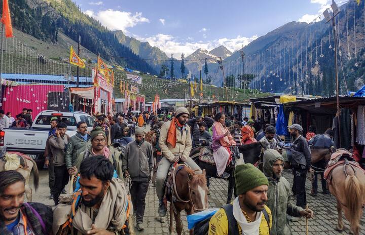 यंदाची अमरनाथ यात्रा आतापर्यंतची सर्वात मोठी यात्रा असल्याचं मानलं जातं आहे.