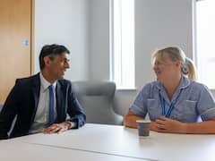 Rishi Sunak Meets Healthcare Providers As UK Celebrates 75 Years Of National Health Service. In Pics