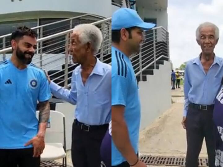 Watch: वेस्टइंडीज में सर गारफील्ड सोबर्स से मिले कोहली-रोहित समेत टीम इंडिया के खिलाड़ी Watch: वेस्टइंडीज में सर गारफील्ड सोबर्स से मिले कोहली-रोहित समेत टीम इंडिया के खिलाड़ी