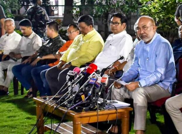 ਪੁਲਿਸ ਤੋਂ ਇਲਾਵਾ, ਭਾਰਤੀ ਰਿਜ਼ਰਵ ਬਟਾਲੀਅਨ, ਮਣੀਪੁਰ ਰਾਈਫਲਜ਼, ਸੀਏਪੀਐਫ (ਸੈਂਟਰਲ ਆਰਮਡ ਪੁਲਿਸ ਫੋਰਸਿਜ਼) ਦੀਆਂ 114 ਕੰਪਨੀਆਂ ਅਤੇ ਸੈਨਾ ਦੇ 184 ਕਾਲਮ ਰਾਜ ਵਿੱਚ ਤਾਇਨਾਤ ਕੀਤੇ ਗਏ ਹਨ।