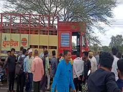Nashik Accident: नियंत्रण सुटलं अन् ट्रक थेट दुकानातच शिरला, दुचाकींचा चक्काचूर; नाशकात भीषण अपघात