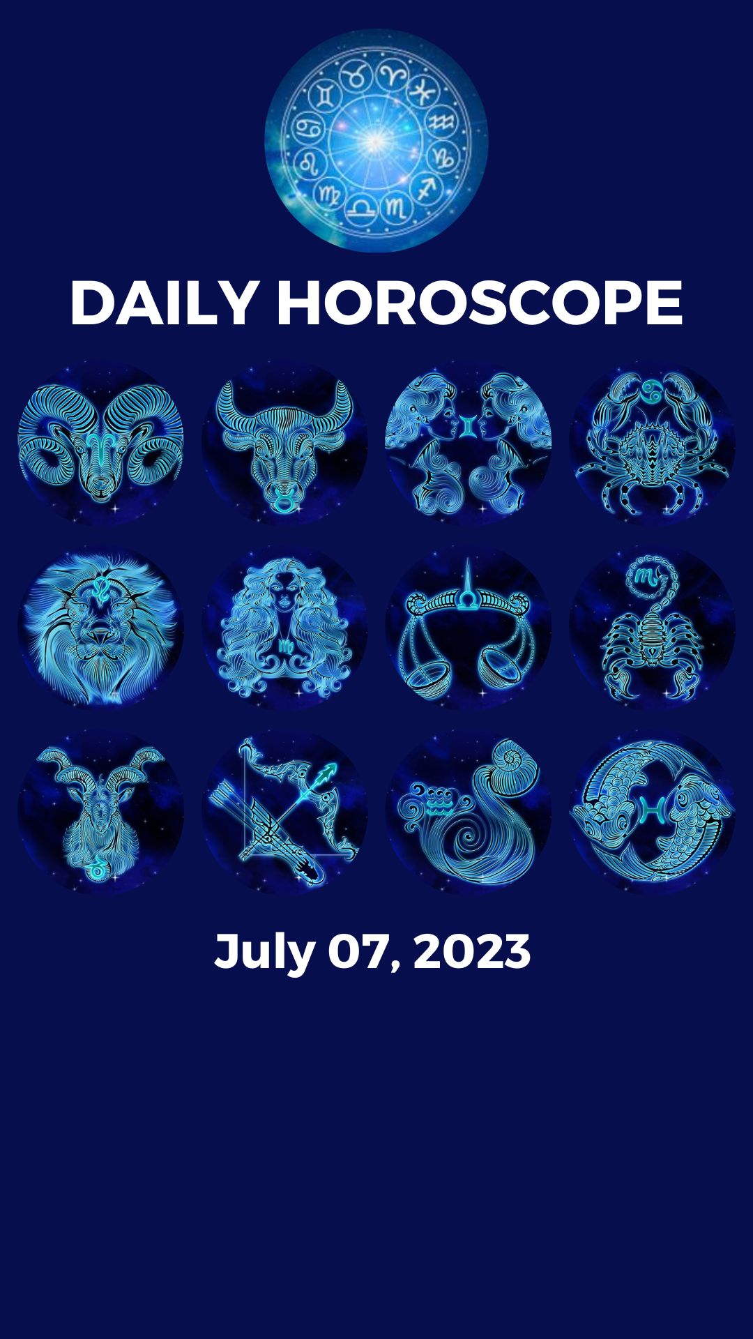 Daily Horoscope July 7 Predictions For All 12 Zodiac Signs