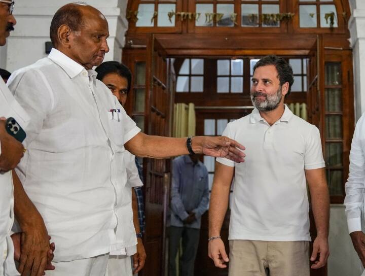 Maharashtra Politics: राहुल गांधी ने शरद पवार से की मुलाकात, कांग्रेस पहले ही जता चुकी है समर्थन