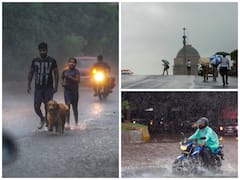 Rain Lashes Parts Of Delhi, Causes Waterlogging At Several Places: SEE PICS