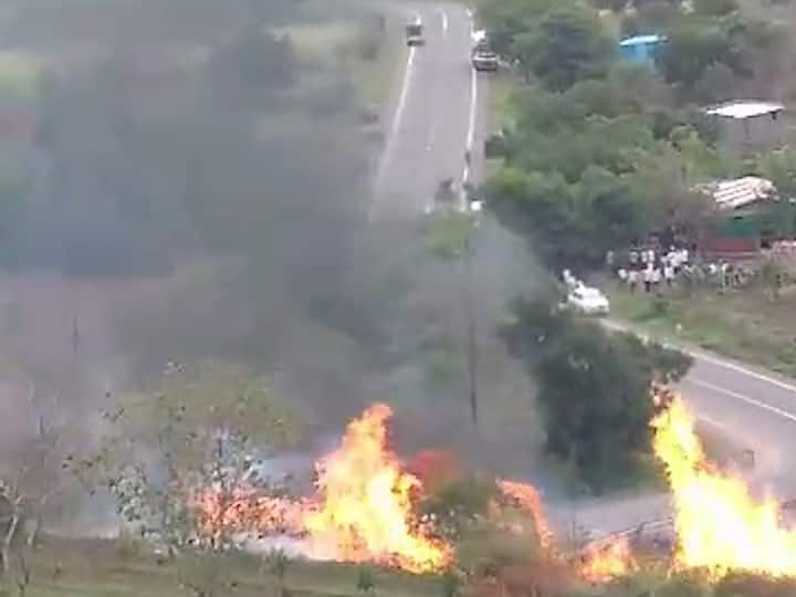 सुदैवानं या आगीमध्ये कोणतीही जीवितहानी झाली नसल्याची माहिती स्थानिक नागरिकांनी दिली आहे.