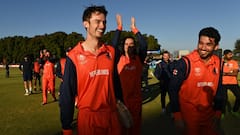 Bas de Leede Record: শতরানের পাশাপাশি বল হাতে ৫ উইকেট, দে লিডের দৌরাত্ম্যে বিশ্বকাপের টিকিট পাকা করল নেদারল্যান্ডস