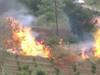 Ahmednagar Accident: इथेनॉलनं भरलेला टँकर पलटी झाला अन्...; पाथर्डीतील माणिकदौंडी घाटामध्ये बर्निंग टँकरचा थरार