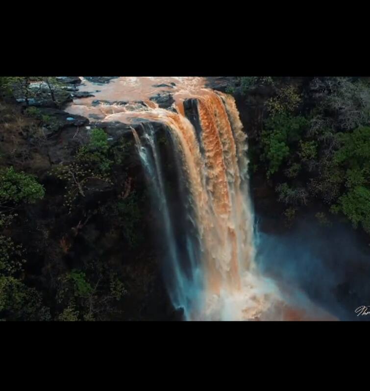 Chimer WaterFall: Again go live to Chimer WaterFall, gujarat tourism tweets video Chimer WaterFall: ચિમેર ધોધ ફરી જીવંત થયો, ગુજરાત ટૂરિઝમે ટ્વીટ કર્યો નયનરમ્ય વીડિયો, જુઓ....