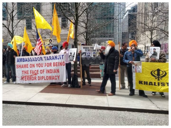 Canada big leaders kept silence on Khalistan protest security given to Indian diplomats Khalistan Protest: खालिस्तान पर कनाडा के तमाम बड़े नेताओं ने साधी चुप्पी, भारतीय राजनयिकों को दी गई सुरक्षा