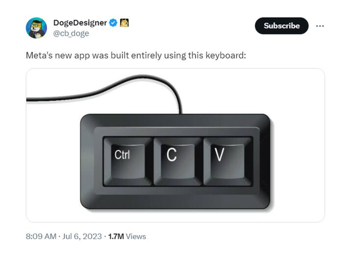 Tweeted by: @cb_doge