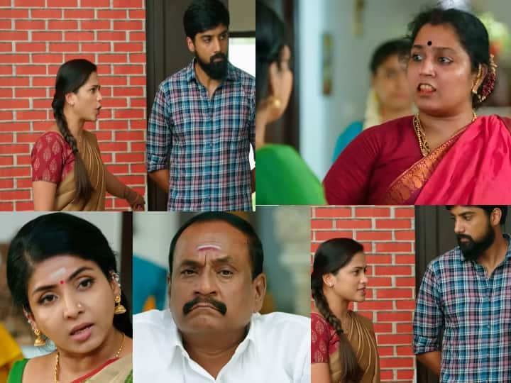 Ethir neechal July 6 Promo of today's episode Ethir neechal July 6 Promo: சடங்கு சுத்த மறுக்கும் ரேணுகா... ஜான்சியை வெளியே துரத்தும் ஜனனி... எதிர்நீச்சல் சீரியல் அப்டேட்..!