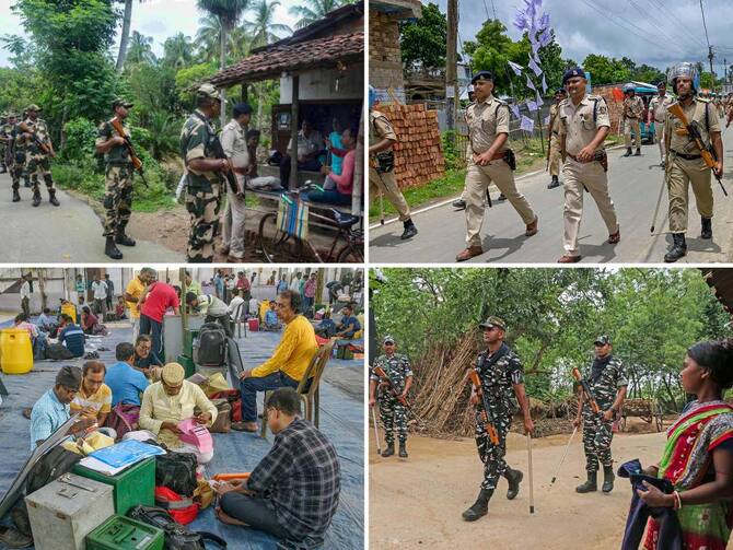 West Bengal Elections Security Preparations Elections Panchayat Polls