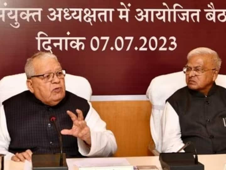 Madhya Pradesh Rajasthan governor meeting this dispute and problem between the two states ann Rajasthan: मध्य प्रदेश-राजस्थान के राज्यपालों की अहम बैठक, कलराज मिश्र बोले- चुनावी राज्यों में जल्द निपटाएं विवाद वरना...