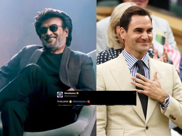 wimbledons thalaiva tweet for roger federer sets internet on fire why it is famous? Thalaiva Roger Federer: தலைவா..! தமிழ் சினிமா திரைக்களம் டூ டென்னிஸ் போர்க்களம்.. அப்டி என்ன தான் இருக்கு இதுல?