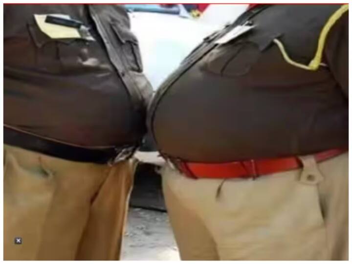 Haryana policemen sweating to reduce belly fat, action after Home Minister Anil Vij's warning Haryana: गृह मंत्री विज के आदेश से पुलिस विभाग में हड़कंप, दौड़-दौड़ते पुलिसकर्मियों के छूट रहे पसीने