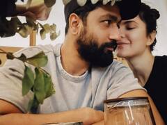 विक्की कौशल के साथ कॉफी पीते हुए रोमांटिक हुईं बीवी कैटरीना कैफ, वायरल हो रही दोनों की कोजी फोटो