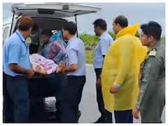 Coast Guard Evacuates Critically Ill Man From Lakshadweep After Flying 900 Km In Inclement Weather. WATCH