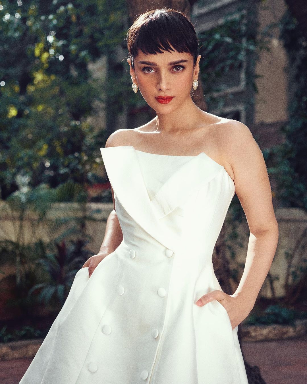 Audrey hepburn strapless top dress