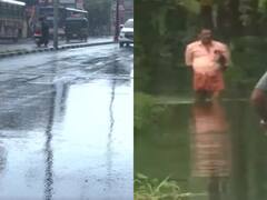 Flood in kerala :கேரளாவில் கனமழையால் வெள்ளப்பெருக்கு.. பாதித்த இயல்பு வாழ்க்கை.. படகுகளில் பயணிக்கும் பொதுமக்கள்