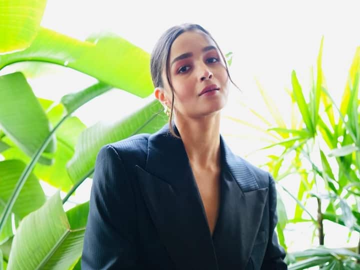Alia Bhatt Steals The Show In A Black Chic Suit