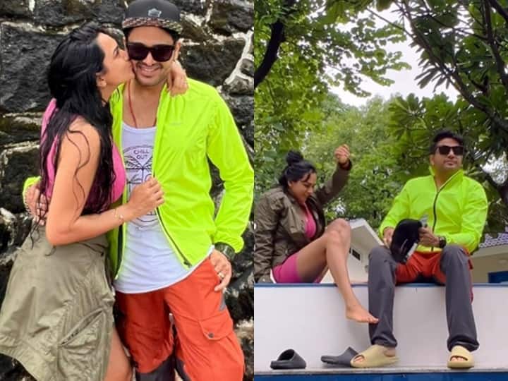 ‘Anupama”s on-screen husband Gaurav Khanna was seen celebrating the weekend with his/her wife, that’s when Akanksha fell down