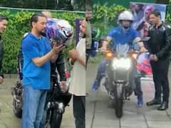 Anurag Thakur: రేసింగ్ బైక్‌ నడిపి మురిసిపోయిన కేంద్రమంత్రి, త్వరలోనే ఇండియాలో మోటో జీపీ రేస్