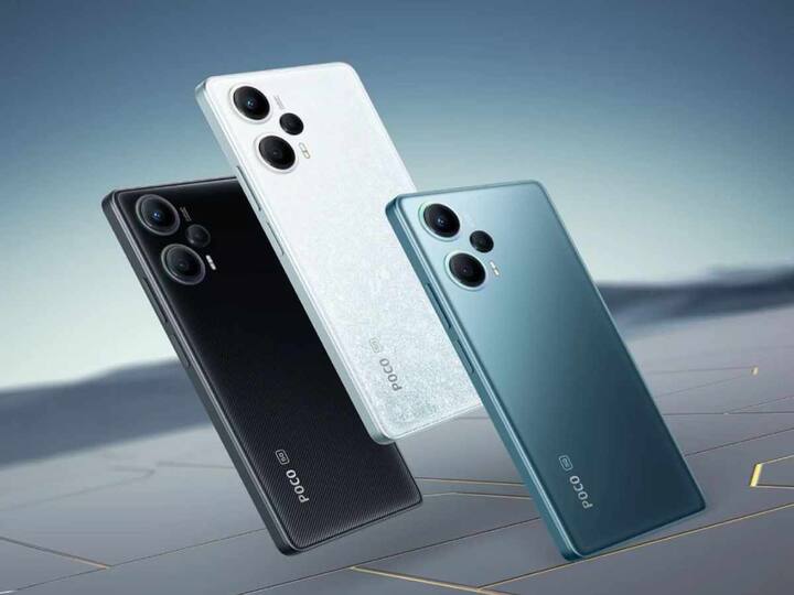 Poco F5 (Rs 29,999): The phone comes with Qualcomm Snapdragon 7+ Gen 2 chipset and a tall 6.67-inch AMOLED display with a 120Hz refresh rate. It has a 64-megapixel main sensor, an 8-megapixel ultrawide, a 2-megapixel macro sensor and a 16-megapixel sensor on the front. The phone also features a 5,000mAh battery and it is supported by 67 W fast charging. (Image Credit: Poco)