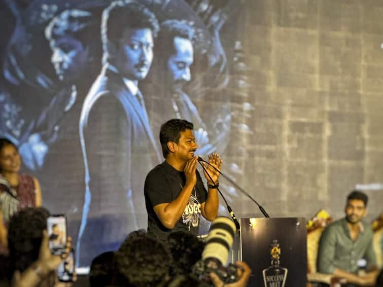 Maamannan Udhayanidhi Stalin Speech at Success meet today about movie crew mari selvaraj details Maamannan: கடைசி மேடைனு நினைச்சேன்...மாமன்னன் 50ஆவது நாள் விழா இருக்கும்... உதயநிதி ஸ்டாலின் கலகல பேச்சு!