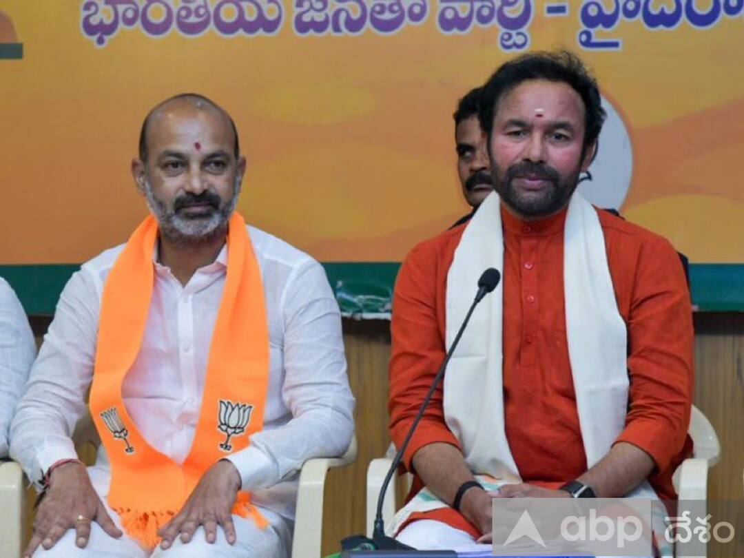 Kishareddy made Sensational Comments on Congress and BRS KCR in Warangal Meeting కాంగ్రెస్, బీఆర్‌ఎస్ డీఎన్‌ఏ ఒక్కటే- రెండింటికీ భవిష్యత్‌ లేకుండా చేయాలి- వరంగల్‌ సభలో కిషన్‌రెడ్డి పిలుపు