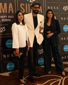 Mrunal Thakur Shared Pics With Rana Daggubati From SIIMA Awards In Dubai