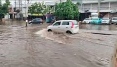 Rain Photo: વિજાપુરમાં રસ્તાઓ બન્યા નદી, જુઓ રાજ્યમાં થયેલા જળબંબાકારની તસવીરો
