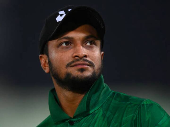 Bangladesh’s legendary all-rounder Shakib Al Hasan added another feather to his hat by becoming only the 9th bowler to pick  400 international wickets at home. (Getty)