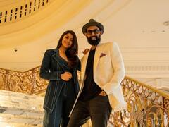 Mrunal Thakur Shared Pics With Rana Daggubati From SIIMA Awards In Dubai
