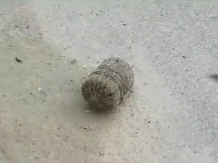 Local-made bombs were also used for explosions during the violence. (Image Source: Twitter/@ANI)