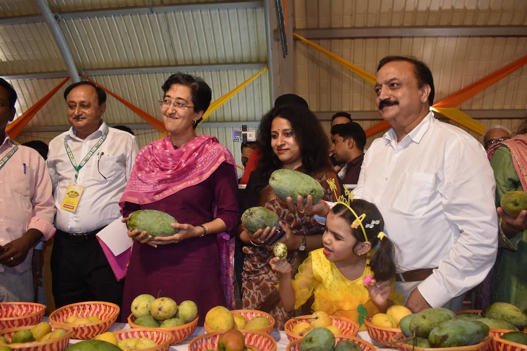 Delhi Three day Mango Festival held Minister Atishi inaugurated know details ANN Delhi News: दिल्ली में लगा तीन दिवसीय 'आम महोत्सव', अगर आप भी हैं Mango के शौकीन तो जरूर पहुंचे, ये रही डिटेल