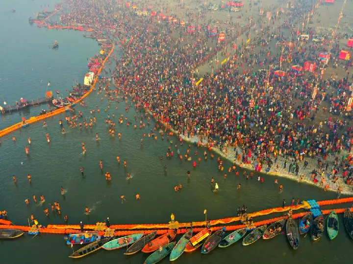 Mahakumbh 2025 royal baths Date Announced in Prayagraj meeting held with Akhara representatives ANN | Mahakumbh 2025: संगम नगरी में 45 दिनों तक महाकुंभ का आयोजन, शाही स्नान का भी हुआ ऐलान, जान ...