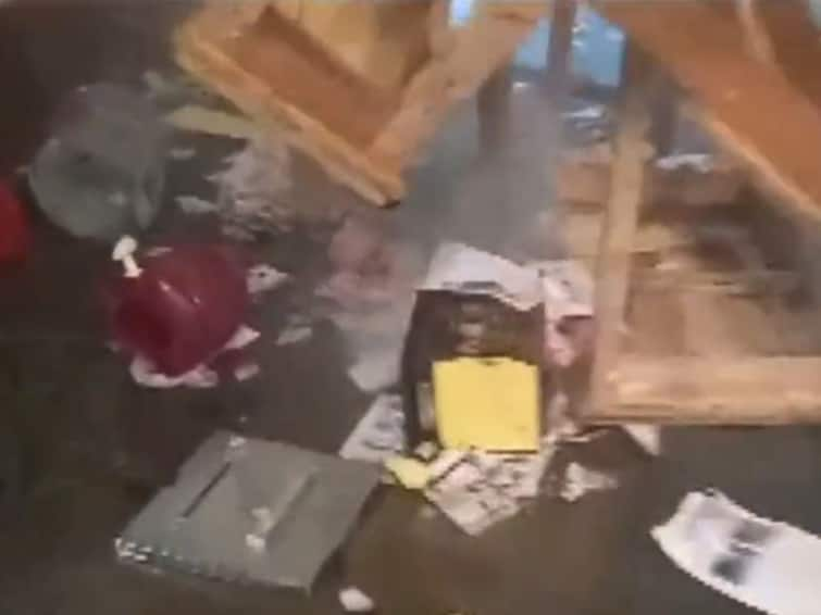 West Bengal Panchayat Elections: Polling Booth In Coochbehar Vandalised Soon After Voting Began — Watch