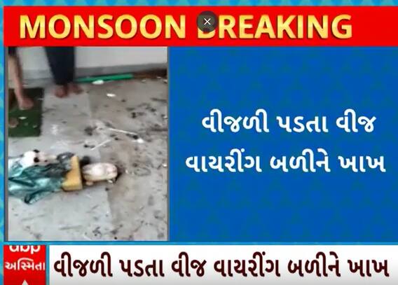 Kutch| મંદિર પર વીજળી ત્રાટકતા છતમાં પડ્યું ગાબડુ અને... જુઓ મંદિરની સ્થિતિ