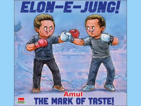 Amul Joins The Feud: Shares Witty Topical On Twitter-Threads Clash