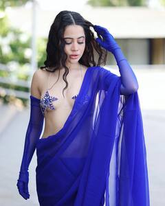 Urfi Javed Latest Photos : శారీ వరకు ఓకే ఉర్ఫీ, ఆ బ్లౌజ్ డిజైన్ ఏంటి?