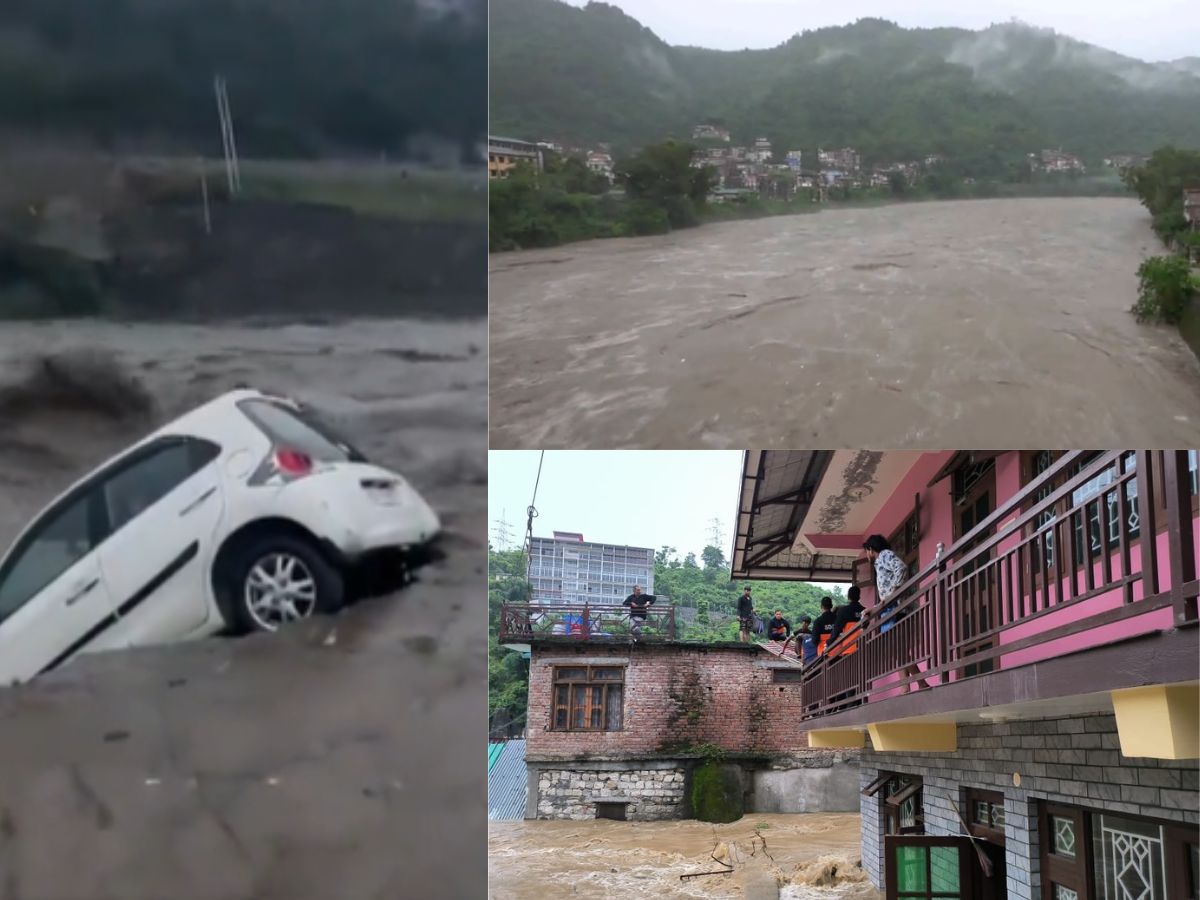 Himachal Pradesh Rain Beas In Spate Flash Floods, Landslides. Movement ...