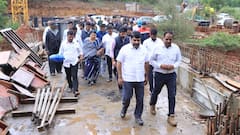 Kolhapur News: थेट पाईपलाईनमुळे कोल्हापूरकरांची स्वप्नपूर्तीकडे वाटचाल, काळ्ळमावाडीत धरणात सतेज पाटलांकडून जलपूजन