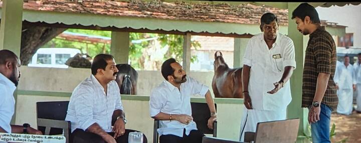 கூடுதலாக “அந்த இண்டெர்வெல் காட்சியை நாங்கள் ரொம்ப ஜாலியா எடுத்தோம், சண்டைக் காட்சி முடிஞ்சது நினைச்சப்போ மறுபடி ரெண்டு மூணு ஷாட் வேணும்னு சொல்லி எடுத்தாங்க” என்று கூறியுள்ளார்.