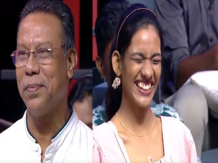 Neeya Naana today episode july 9th gobinath youngster vs trendy grandparents funny moments Neeya Naana: நாங்களும் பண்ணுவோம்..'ரோமாஞ்சம்' ரீல்ஸ் செய்த பங்கேற்பாளர்கள்..! நீயா நானாவில் கலகல...!