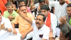 Panchayat Elections 2023: ভোটে অবাধ সন্ত্রাস, প্রতিবাদে কমিশনের দফতরের সামনে BJP-র বিক্ষোভ