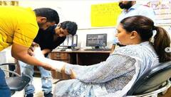 ਕੈਬਨਿਟ ਮੰਤਰੀ ਅਨਮੋਲ ਗਗਨ ਮਾਨ ਦਾ ਪੈਰ ਹੋਇਆ ਫਰੈਕਚਰ , ਲੱਗਿਆ ਪਲਸਤਰ