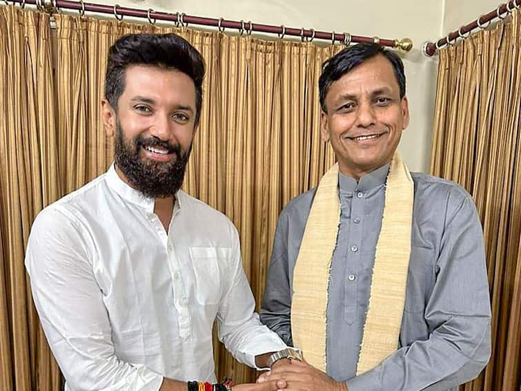 Lok Sabha Elections 2024: LJP Back In NDA? Speculation Rife As Chirag Paswan Meets Union Minister Nityanand Rai In Bihar Lok Sabha Elections 2024: LJP Back In NDA? Speculation Rife As Chirag Paswan Meets Union Min Nityanand Rai