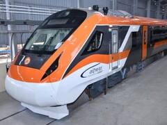 In Pics: नए कलर और बेहतर डिजाइन में दिखेगा नया वंदे भारत एक्‍सप्रेस, रेलमंत्री ने बताया- किए गए 25 सुधार